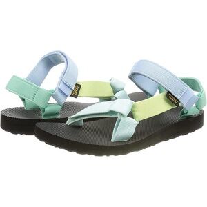 Teva Original Universal Sandal Light green blue Size 7 Woman/5 Youth